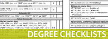 Degree Checklists